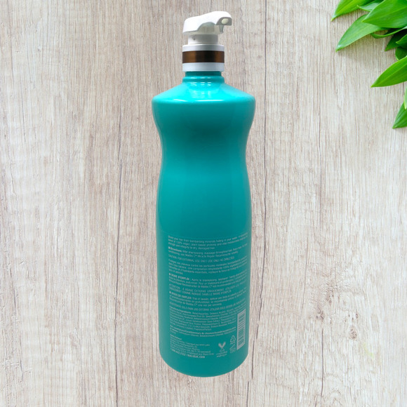 NEW Malibu C Hard Water Wellness Conditioner 33.8 oz Liter Pump - Picture 3 of 4